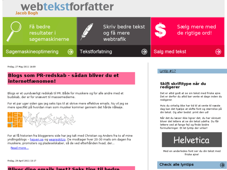 www.webtekstforfatter.dk