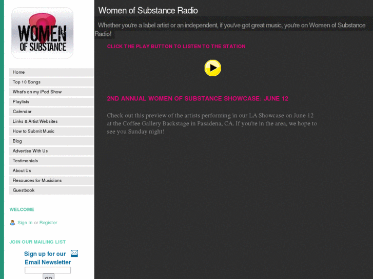 www.womenofsubstanceradio.com