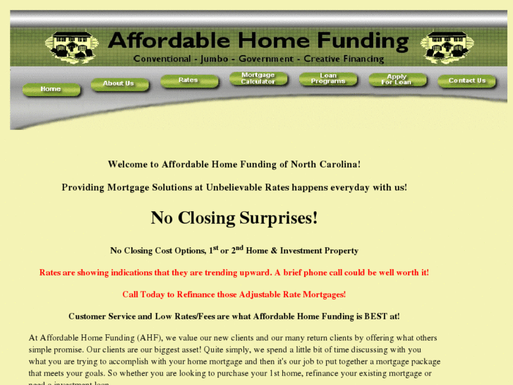 www.affordablehomefundingnc.com