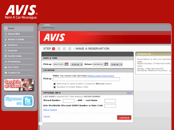 www.avis.com.ni