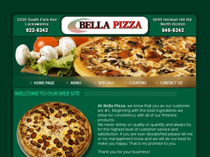 www.bellapizza.com