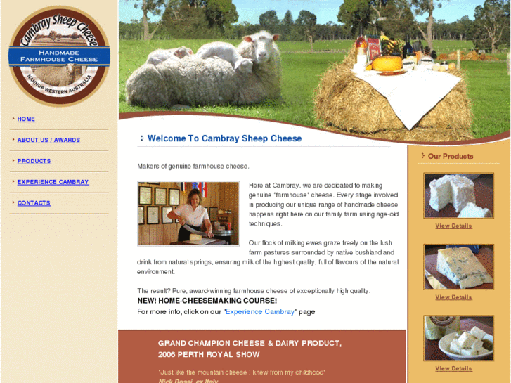 www.cambraysheepcheese.com.au