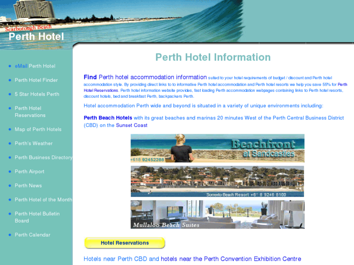 www.cheaphotelsperth.mobi