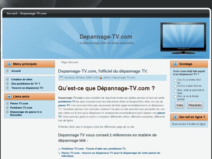 www.depannage-tv.com