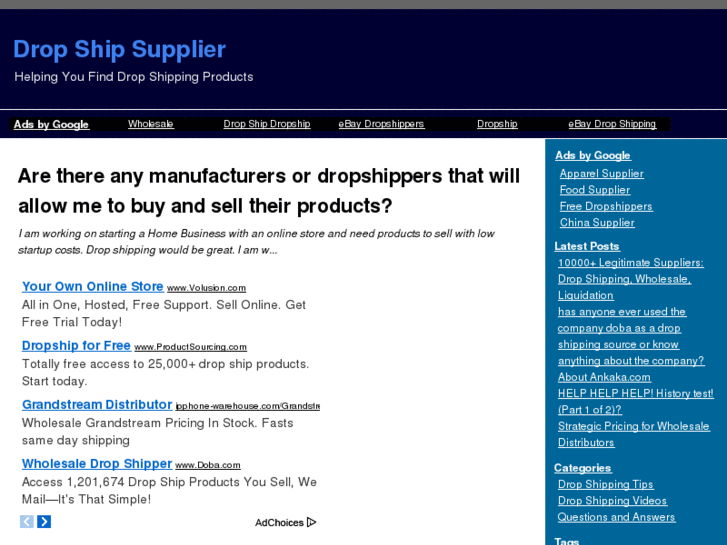 www.dropshipsupplier.org