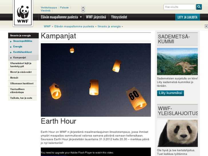 www.earthhour.fi