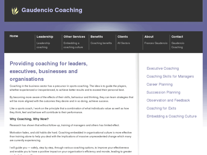 www.gaudenciocoaching.com