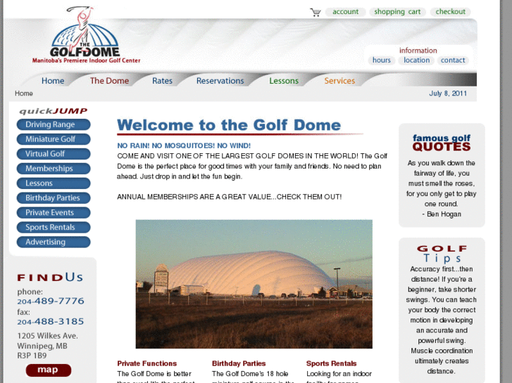 www.golfdome.ca