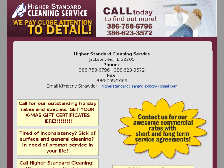 www.higherstandardcleaning.biz