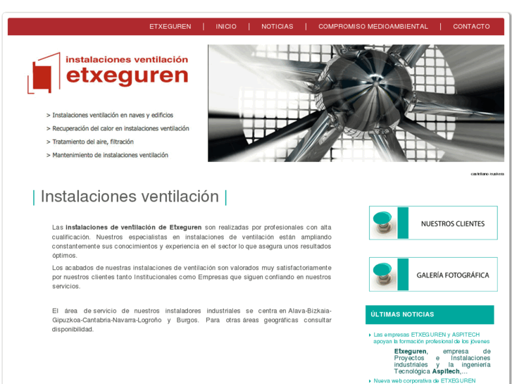 www.instalacionesventilacionetxeguren.es