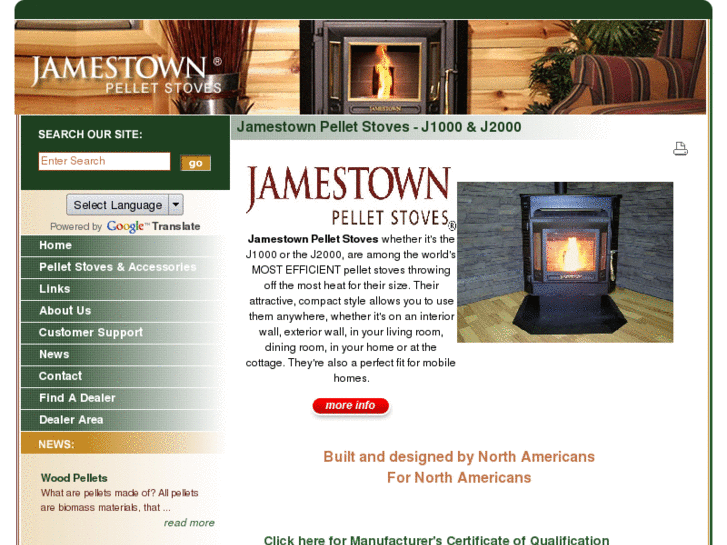 www.jamestownpelletstoves.ca