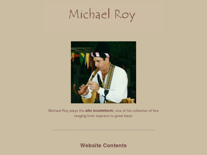 www.michaelroy.org