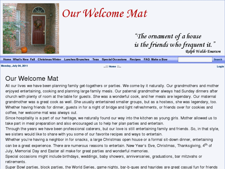 www.ourwelcomemat.com