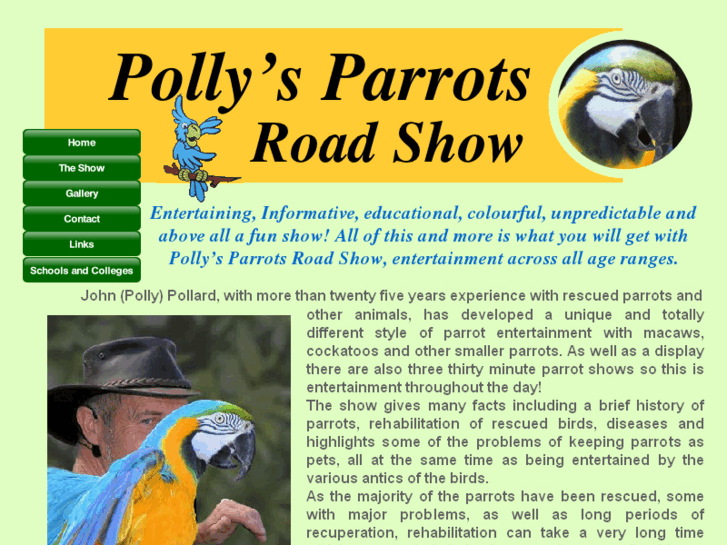 www.pollysparrots-roadshow.com