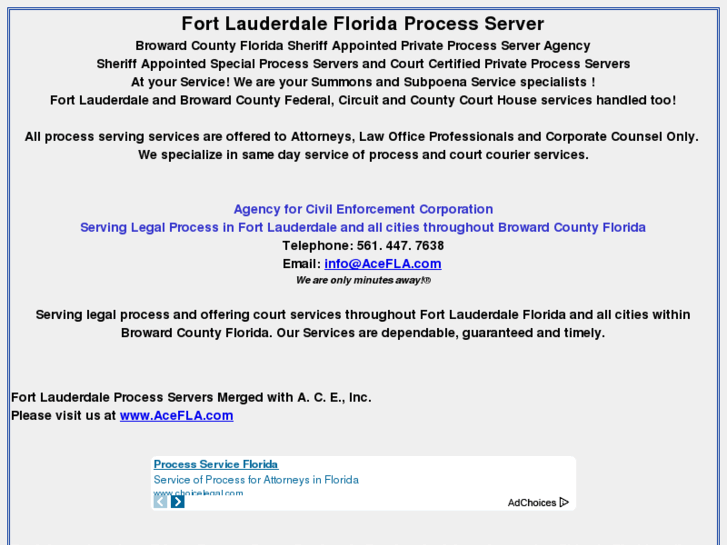 www.processserverfortlauderdale.com