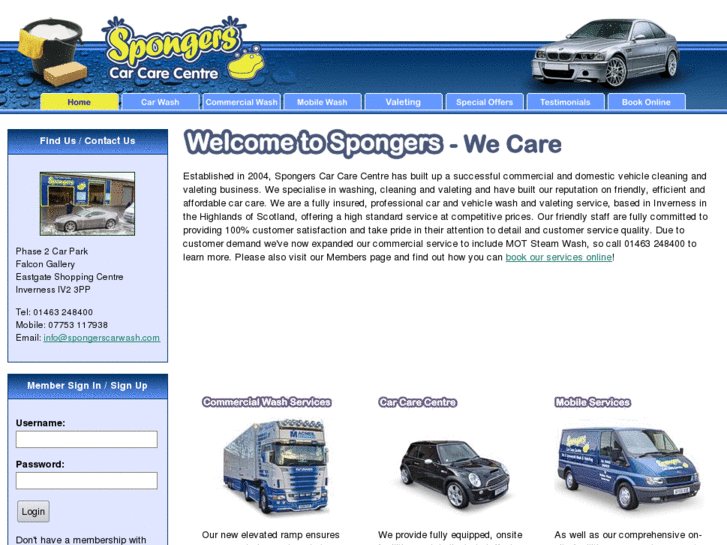 www.spongerscarwash.com