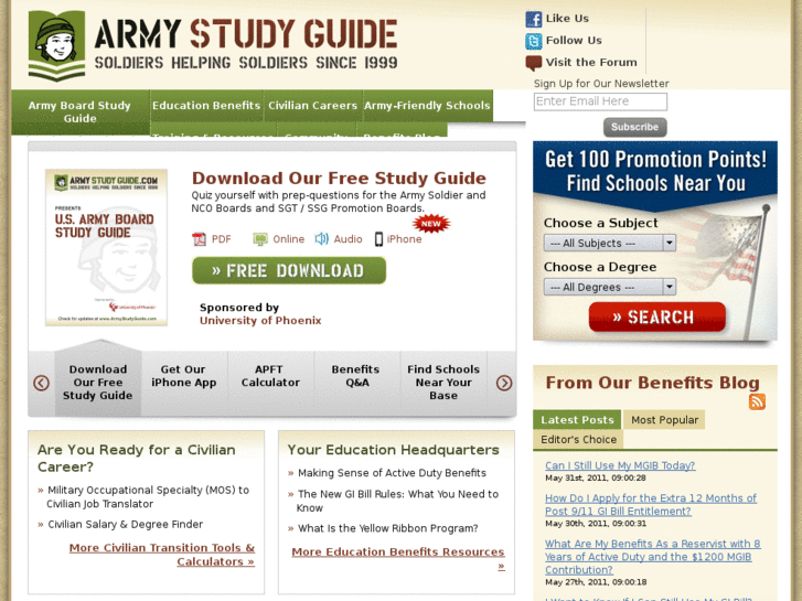 www.thearmystudyguide.org