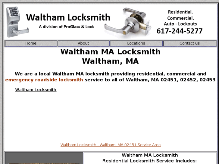 www.waltham-locksmith.net