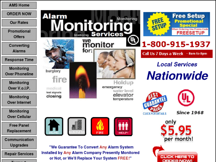 www.alarmmonitoringservices.com