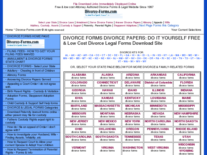 www.divorce-forms.biz