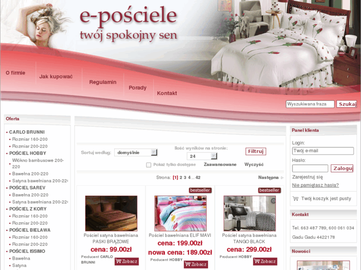 www.e-posciele.com.pl