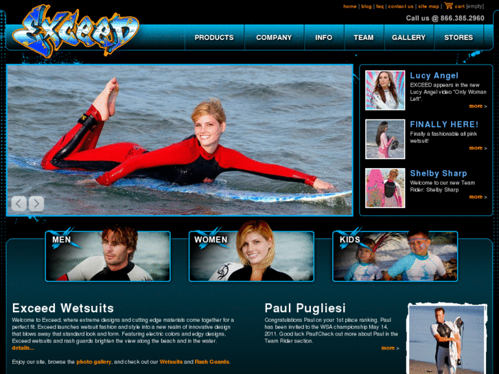 www.exceedwetsuits.net