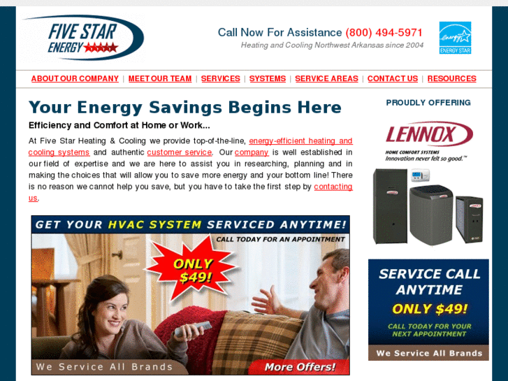 www.fivestarhvac.com