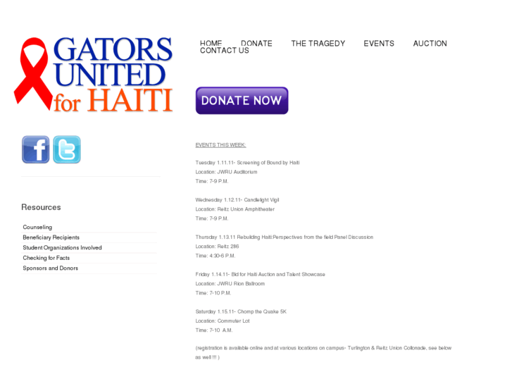 www.gatorsunitedforhaiti.org