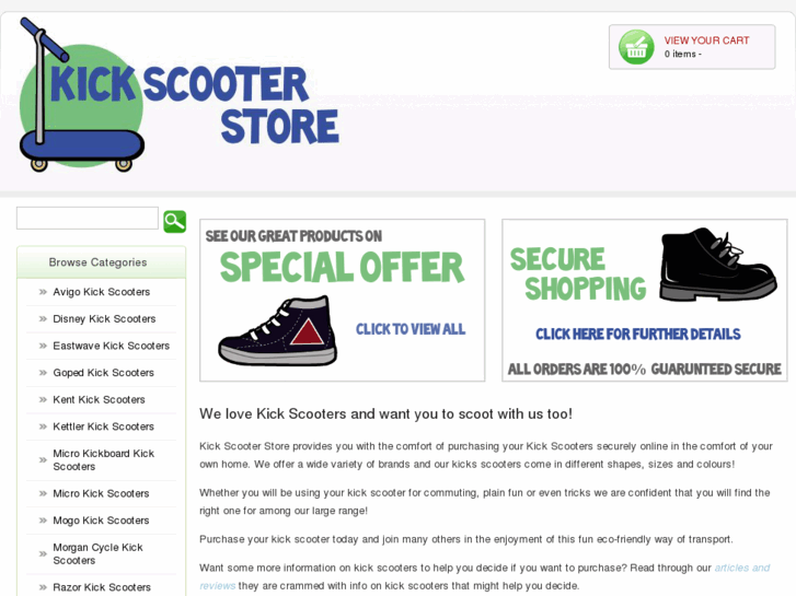 www.kickscooterstore.com