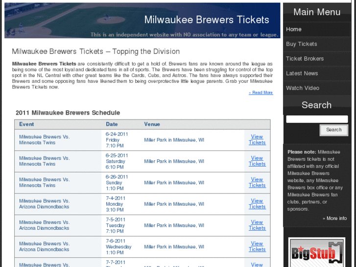 www.milwaukeebrewerstickets.net