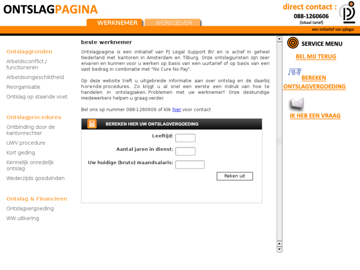 www.ontslagpagina.com