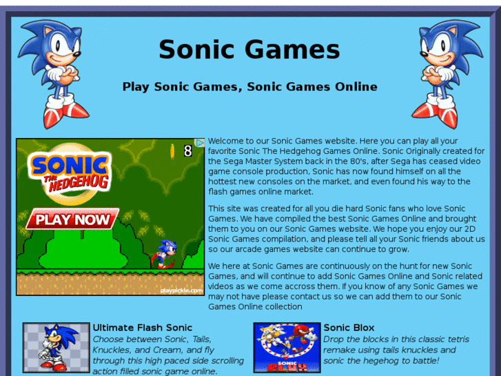 www.playsonicgamesonline.net