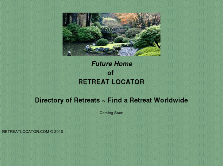 www.retreatlocator.com