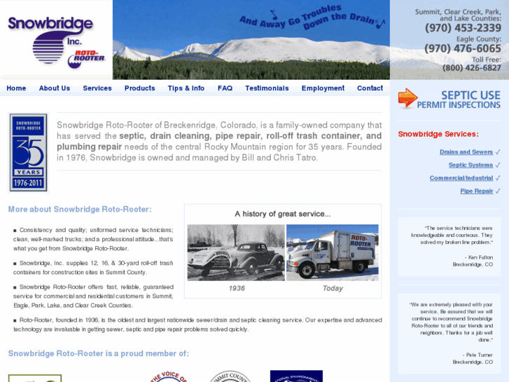 www.snowbridgerotorooter.com