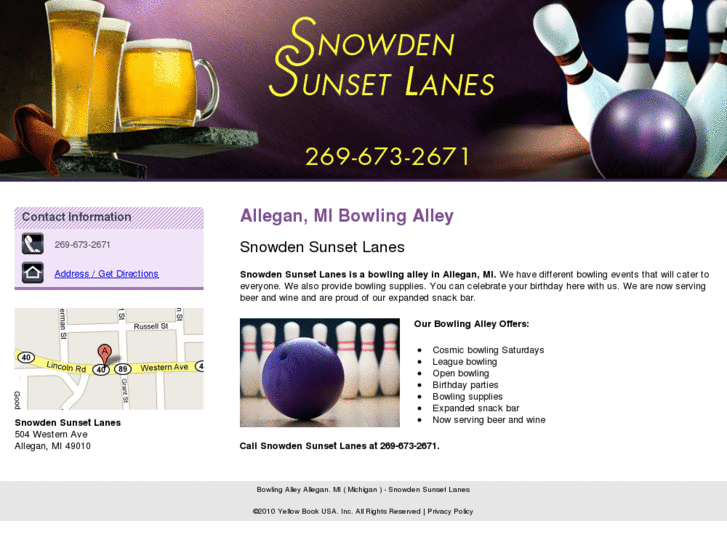 www.snowdensunsetlanes.com