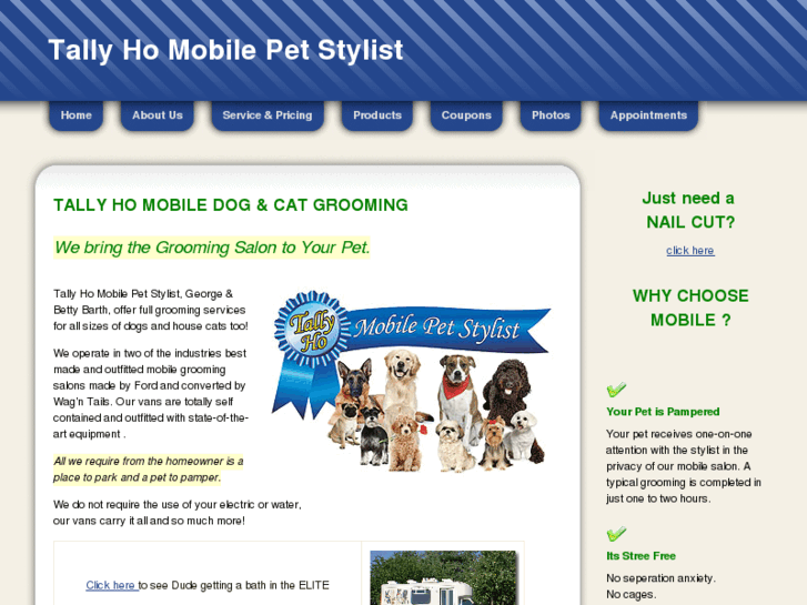 www.tallyho-groomer.com