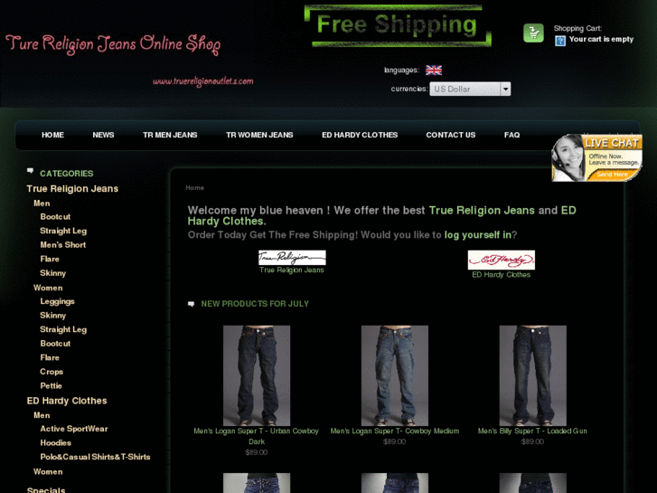 www.truereligionoutlets.com