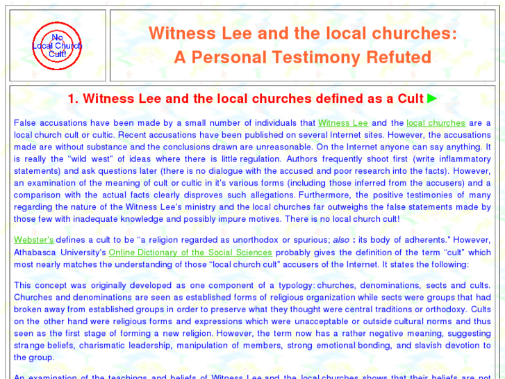 www.witness-lee-cult.org