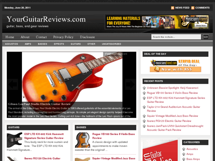www.yourguitarreviews.com