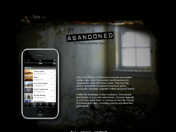 www.abandonedapp.com