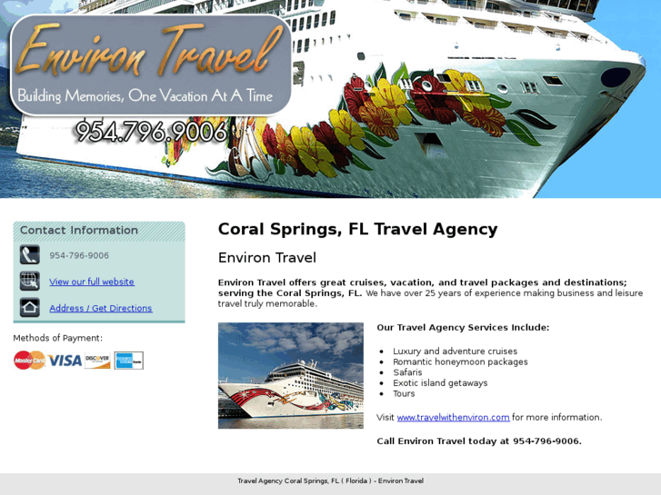 www.coralspringscruises.com