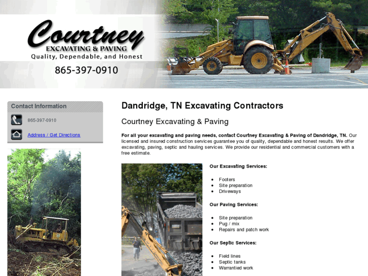 www.courtneyexcavating.com