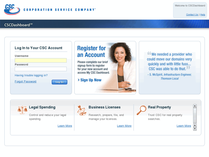 www.cscdashboard.info