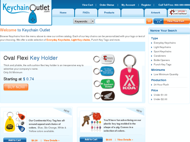 www.keychainoutlet.com