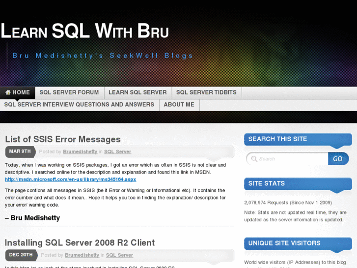 www.learnsqlwithbru.com