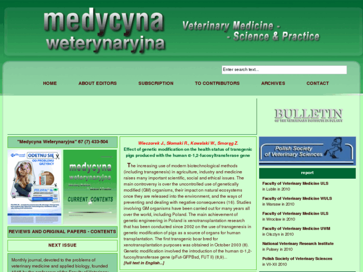 www.medycynawet.edu.pl