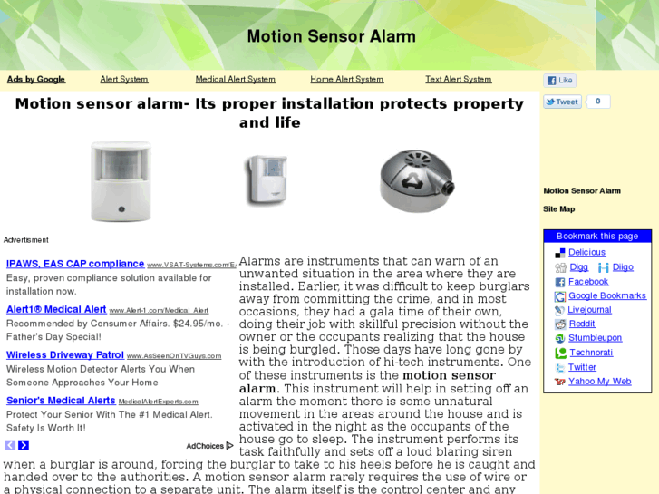 www.motionsensoralarm.info