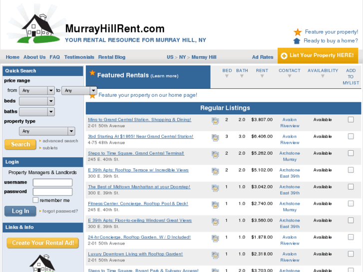 www.murrayhillrent.com