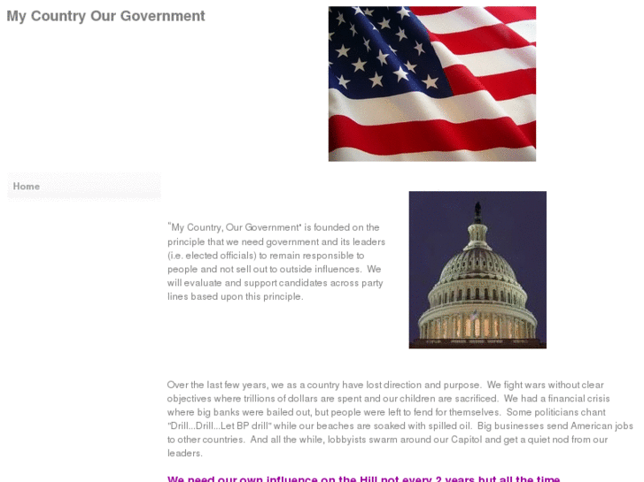 www.mycountryourgovernment.com