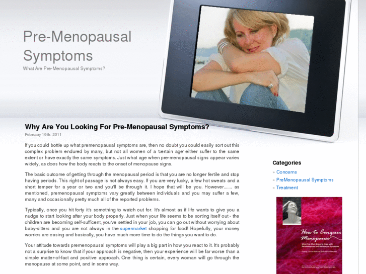 www.premenopausal-symptoms.net